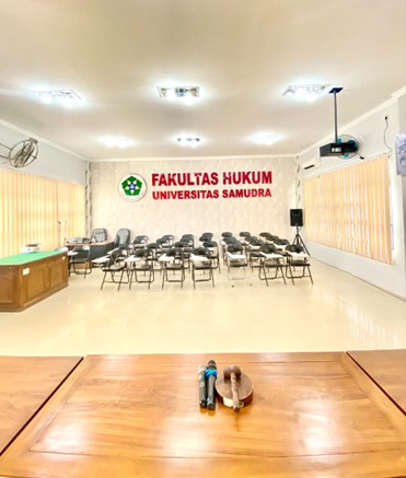 Aula Pertemuan Sulaiman Al-Qanuni FH UNSAM
